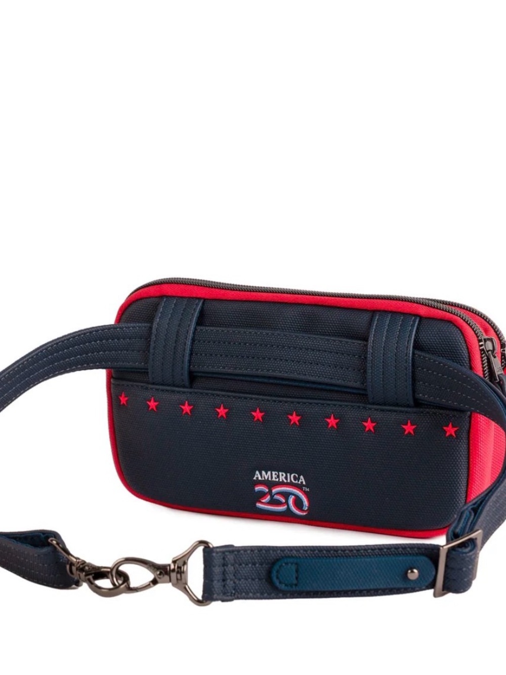 America 250 Lug Coupe XL Matte Lux VL Crossbody, NWT, Poppy Red, ready to ship - Picture 3 of 3